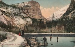 Mirror Lake in Winter - Yosemite Yosemite National Park, CA Postcard Postcard Postcard