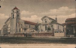 Mission San Buenaventura Founded 1784 Postcard