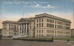 Southern Pacific Hospital Postcard