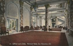 Offices and Lobby, Fairmont Hotel Postcard