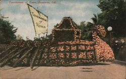 Tournament of Roses Parade Float Postcard