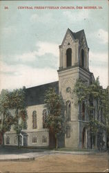 Central Presbyterian Church Postcard