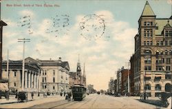 Main Street, South of Third Postcard