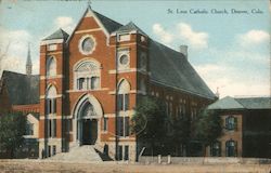 St. Leos Catholic Church Denver, CO Postcard Postcard Postcard