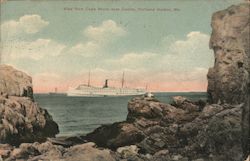 View From Cape Shore Near Casino Postcard