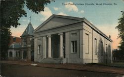 First Presbyterian Church Postcard