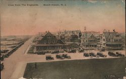 View From The Engleside Beach Haven, NJ Postcard Postcard Postcard