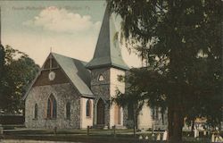 Grove Methodist Church Whitford, PA Postcard Postcard Postcard