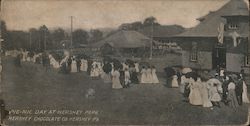 Picnic Day at Hershey Park, Hershey Chocolate Co. Postcard