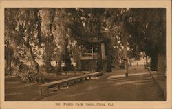 Public Park Postcard