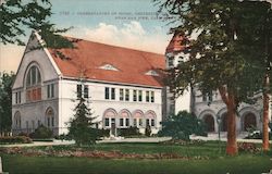 Conservatory of Music, University Near San Jose Postcard