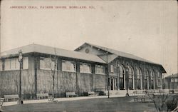 Assembly Hall, Palmer House Roseland, IL Postcard Postcard Postcard