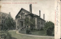 Chapel Building, Industrial School For Girls Postcard