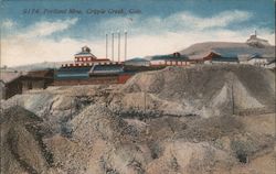 Portland Mine Cripple Creek, CO Postcard Postcard Postcard