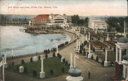 Ball Room and Lake, White City Denver, CO Postcard Postcard Postcard