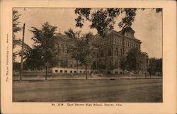 East Devner High School Denver, CO Postcard Postcard Postcard