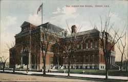 East Denver High School Colorado Postcard Postcard Postcard