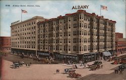 Albany Hotel Postcard