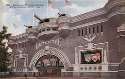 Monitor and Merrimac Building, Elitch's Gardens Postcard