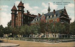 St. Joseph's Hospital Denver, CO Postcard Postcard Postcard