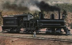 Shay Engine, Used in Climbing McClellan Mountain Montezuma, CO Postcard Postcard Postcard