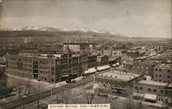 D. & R.G.Ry. Colorado Springs, CO Postcard Postcard Postcard