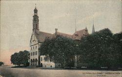 German Building in Jackson Park Postcard