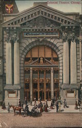 Colonial Theatre Chicago, IL Postcard Postcard Postcard