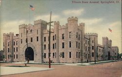 Illinois State Arsenal Postcard