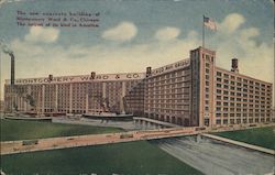 The New Concrete Building of Montgomery Ward & Co. Chicago, IL Postcard Postcard Postcard