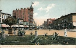 Entrance to Drexel Boulevard Chicago, IL Postcard Postcard Postcard