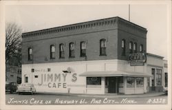 Jimmy's Cafe on Highway 61 Pine City, MN Postcard Postcard Postcard