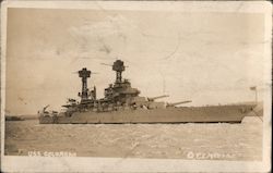 USS Colorado Postcard