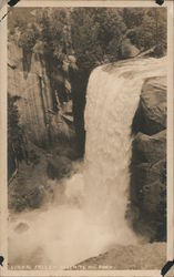 Vernal Falls, Yosemite Natl Park Postcard