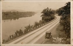 The Juniata near Amity Hall Postcard