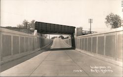 Underpass On Pacific Highway Postcard