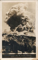 Vulcan's Face, Mt. Lassen Eruption 1915 Postcard