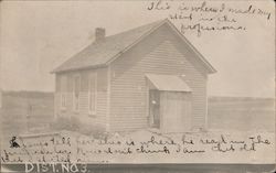 Dist. No. 3 Old School House Memphis, NE Postcard Postcard Postcard