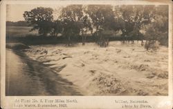 At Plant No. 5, High Water, September 1923 Postcard