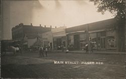 Main Street Pilger, NE Postcard Postcard Postcard