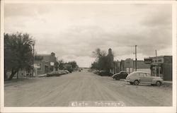 Street Scene Elsie, NE Postcard Postcard Postcard