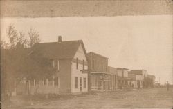 North Side of Main Street Brunswick, NE Postcard Postcard Postcard