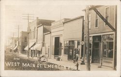 West Main St Emerson, NE Postcard Postcard Postcard