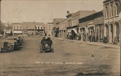 Main St. East of Square Humboldt, NE Postcard Postcard Postcard