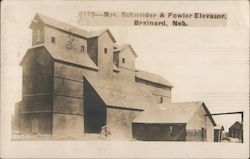 Nye, Schneider & Fowler Elevator Brainard, NE Postcard Postcard Postcard