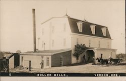 Roller Mills Postcard