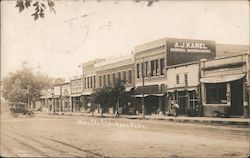 Main Street Clarkson, NE Postcard Postcard Postcard