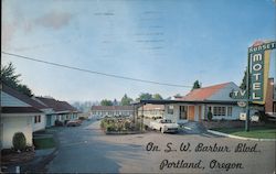 Sunset Motel Portland, OR Postcard Postcard Postcard