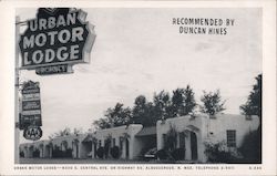 Urban Motor Lodge Albuquerque, NM Postcard Postcard Postcard