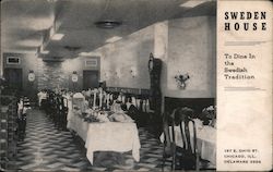 Sweden House - To Dine in the Swedish Tradition - 157 E Ohio St. Chicago, IL Postcard Postcard Postcard